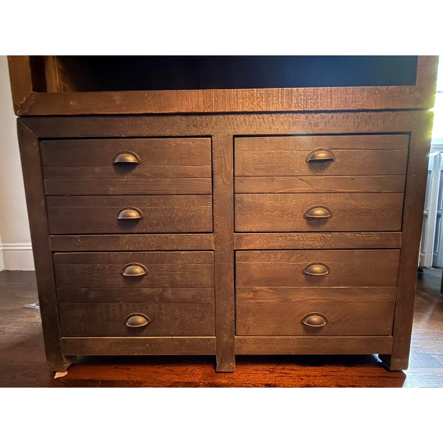 Wood West Elm Emmerson Bedroom Set, Reclaimed Wood, (Full Size Bed) For Sale - Image 7 of 16