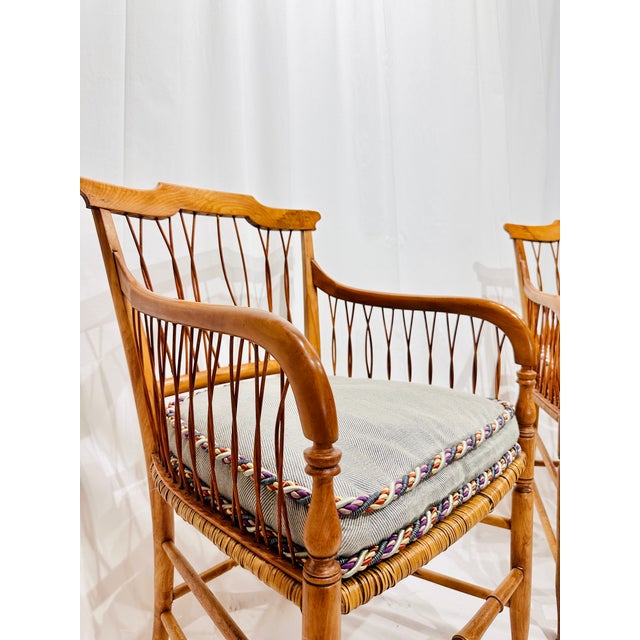 Pair Antique Chippendale English Chairs For Sale In Raleigh - Image 6 of 10