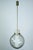 Metal Mid-Century Smoked Murano Glass Pendant with Opaline Diffuser, Italy, 1950s For Sale - Image 7 of 13