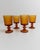 This Vintage set of 4 wine glasses from the 1970s is a refined design by Timo Sarpaneva for Iittala, showcasing the...