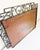 1930's French Art Deco Bronze Framed Wall Mirror For Sale - Image 10 of 10
