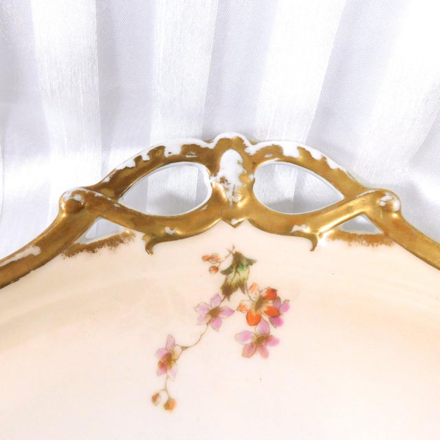 Ceramic Late 18th Century C H Field Haviland Gerard, Dufraisseix & Morel Chocolate Pot With Four Chocolate Cups - Set of 10 For Sale - Image 7 of 18