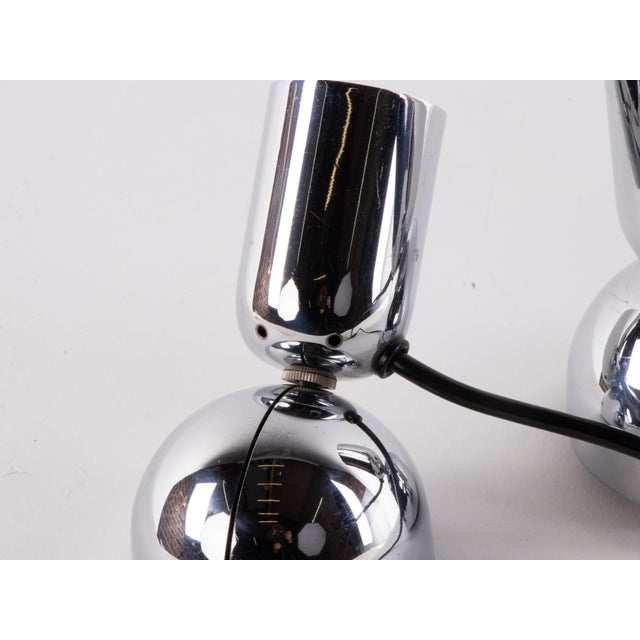 Pollux Wall Sconce and Table Lamp by Ingo Maurer, Germany, 1967, Set of 2 For Sale - Image 6 of 8