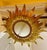 Large Spanish Sunburst Flush Mount in Gilt Metal with Support, 1950 For Sale - Image 4 of 12