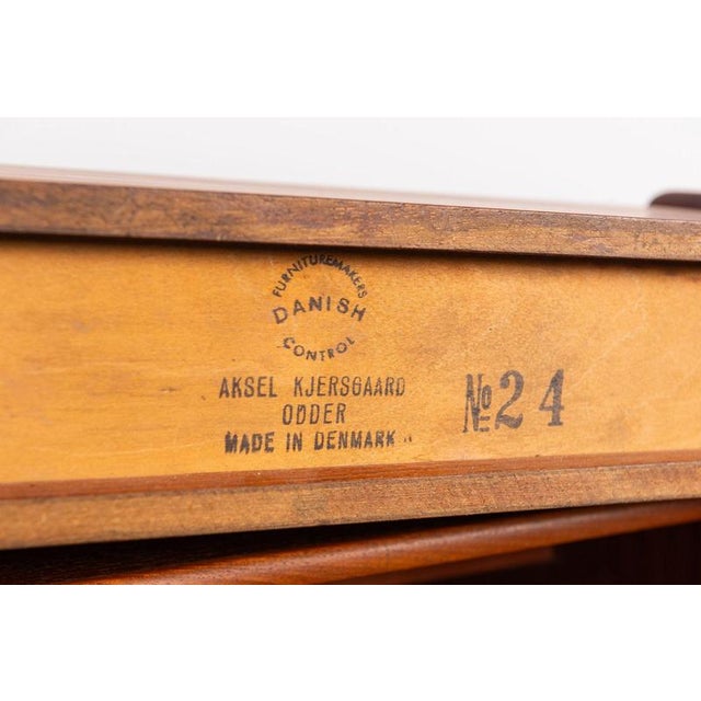 No. 24 Floating Nightstands in Teak by Aksel Kjersgaard, Odder, Denmark 1960, Set of 2 For Sale - Image 14 of 15