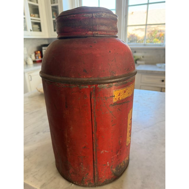 Pair 19th Century Chinese Toleware Tea Canisters For Sale - Image 4 of 16