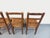 Vintage Brutalist Wooden and Straw Chairs, 1960s, Set of 4 For Sale - Image 4 of 18