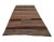 Vintage handwoven kilim rug from Denizli region of Turkey. Approximately 50-60 years old. In very good condition.