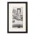 Vintage Original Artwork Signed by Artist Gihachiro Okuyama Framed Woodblock Print Titled "Shōren-in Temple" For Sale