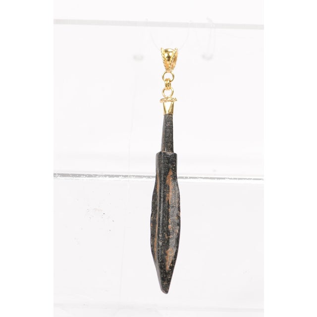 Roman Spear Pendant W 21k Bail For Sale - Image 9 of 13