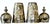 Contemporary Vintage Abalone Shell & Stainless Steel Salt and Pepper Shakers in the Style of Los Castillo For Sale - Image 3 of 7