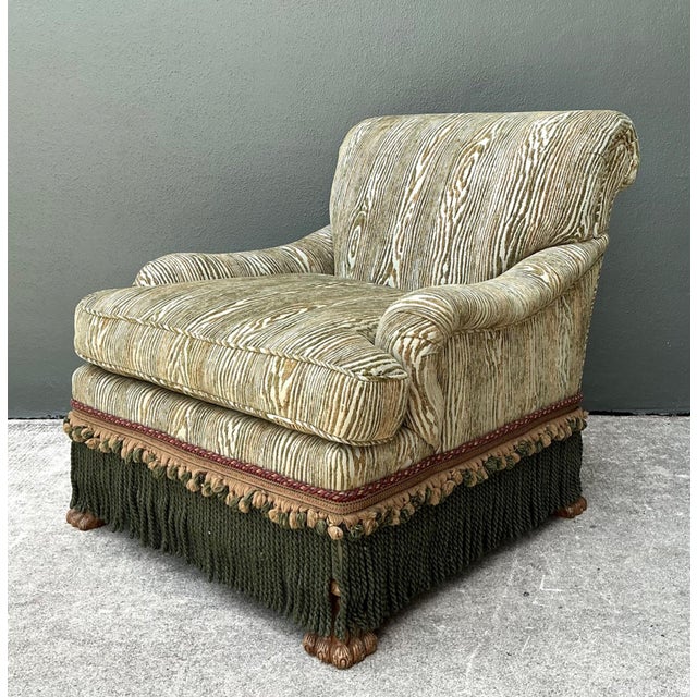 Vintage Lions Paw Lounge Chair For Sale In West Palm - Image 6 of 18