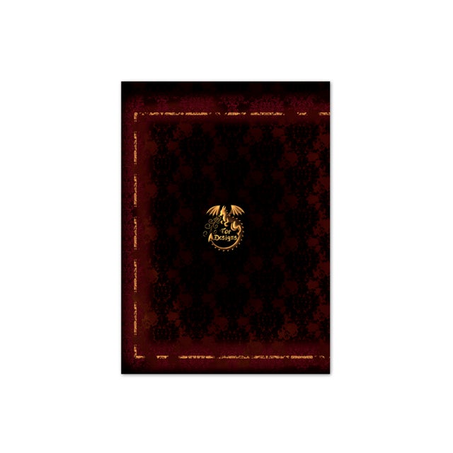 Dog in Basket Thank You Greeting Card, Copper Foil, Artist Signature Alieska & Jose For Sale - Image 4 of 5