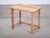 A beautiful oak side table from denmark, dating from the 1970s and attributed to henning kjærnulf for eg møbler....