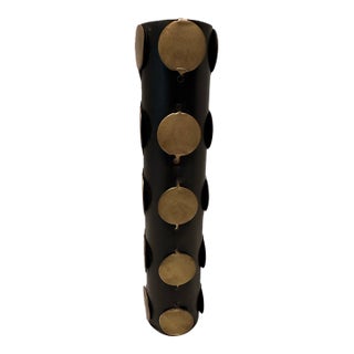 Modern Metal Dot Vase by Arteriors Home For Sale