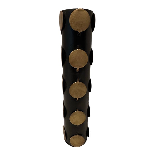 Modern Metal Dot Vase by Arteriors Home For Sale