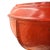 An elegantly shaped bowl or khwet crafted of bamboo with a rich red lacquer inside and out. Lacquerwork has been perfected...
