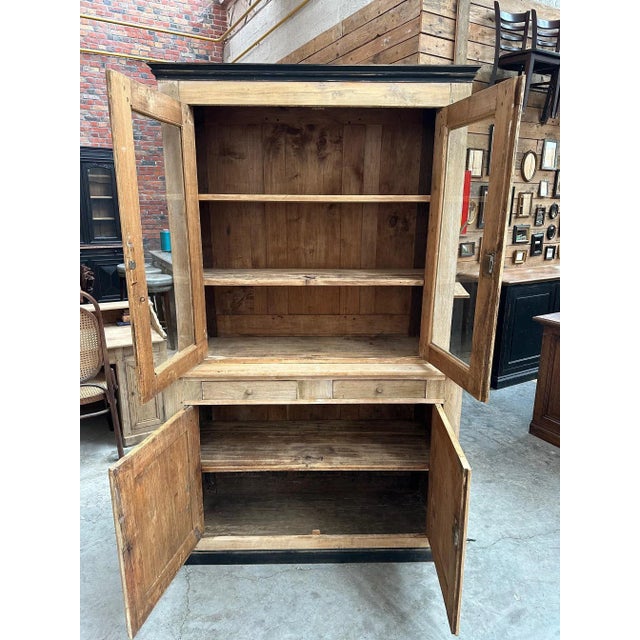 Wood Chest of Drawers, Late 19th Century For Sale - Image 7 of 12