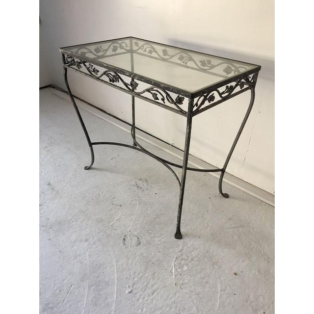 Vintage Wrought Occasional Outdoor Table Chairish