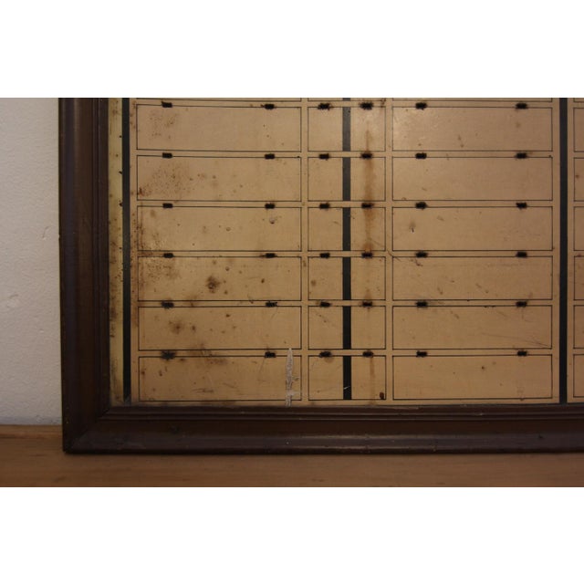 Soccer Matches Schedule Sign, 1920s For Sale - Image 11 of 15