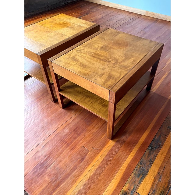 Mid 20th Century Founders Mid Century Teak Side Tables With Hidden Drawers For Sale - Image 12 of 12