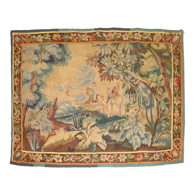 20th Century Tapestry Aubusson rug no. j5256 For Sale
