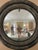 Wood Monumental Dark Grey Chunky Round Mirror by Julian Chichester For Sale - Image 7 of 10