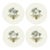 Vintage "Safari Serenade" Circular Placemats - Set of 4 For Sale
