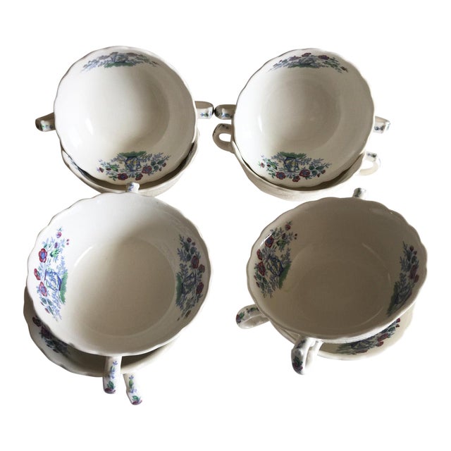 Spode's Jewel Copeland Vintage Cream Soup Bowls Set of 8 Chairish