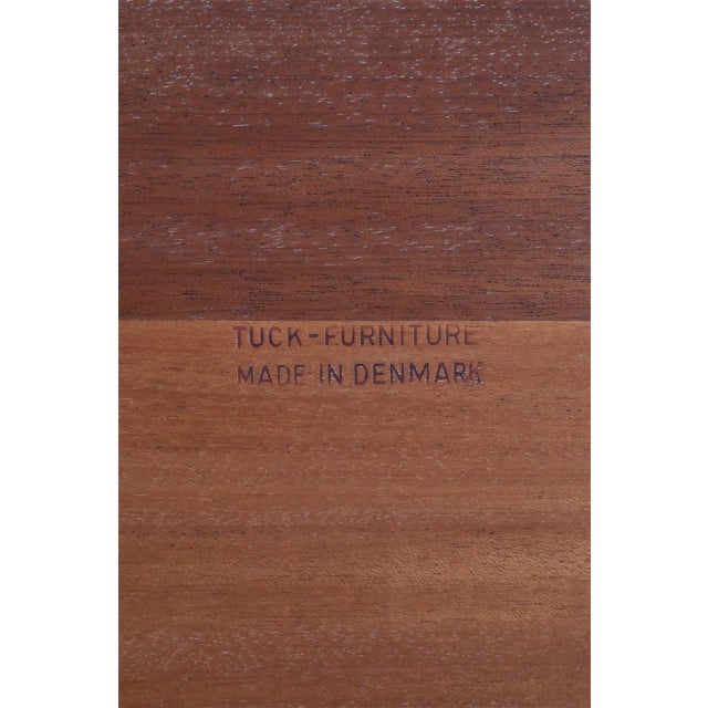 Danish AT-45 Serving Trolley in Teak by Hans J. Wegner for Andreas Tuck, 1960s For Sale - Image 14 of 15