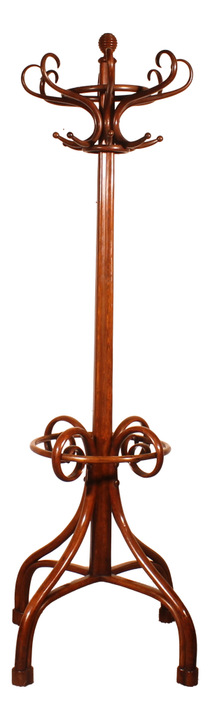 Art Nouveau Parrot Coat Rack