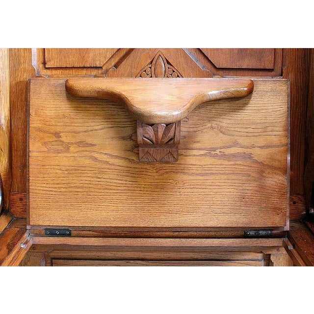 Solid Oak Church Stall For Sale - Image 15 of 18