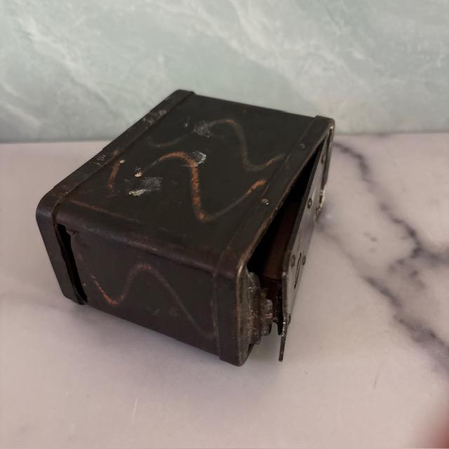 Early 20th Century Metal Coin and Bill Bank Turbotville Pennsylvania For Sale - Image 4 of 4