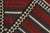 Textile 1950s Vintage Shahsavan Persian Kilim in Red, Blue, White & Black by Rug & Kilim For Sale - Image 7 of 7