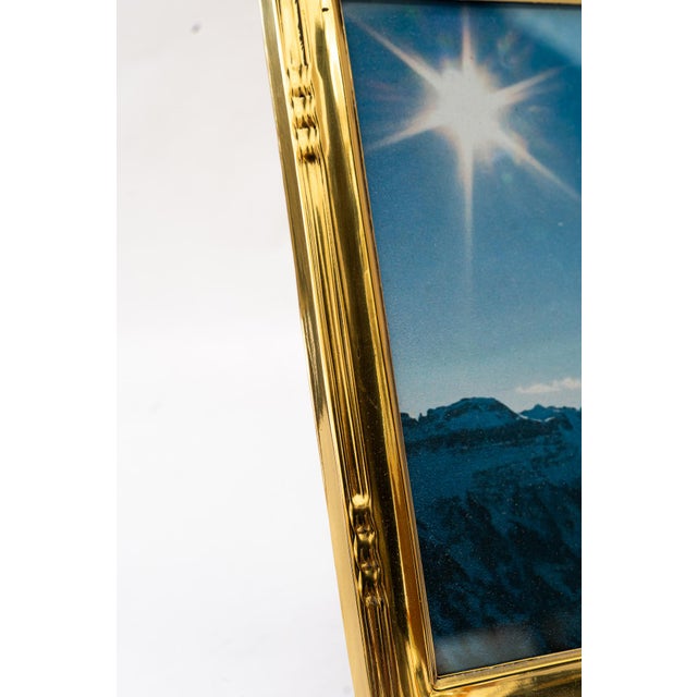Art Deco Brass Picture Frame, 1920s | Chairish