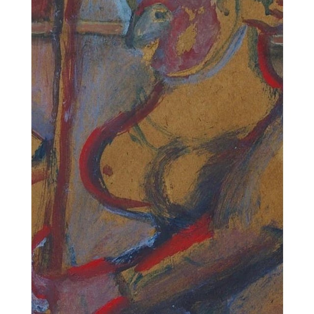 Avant-Garde Oil Painting, Ukrainian Artist Kovalenko Yu. (30-24) For Sale - Image 4 of 6