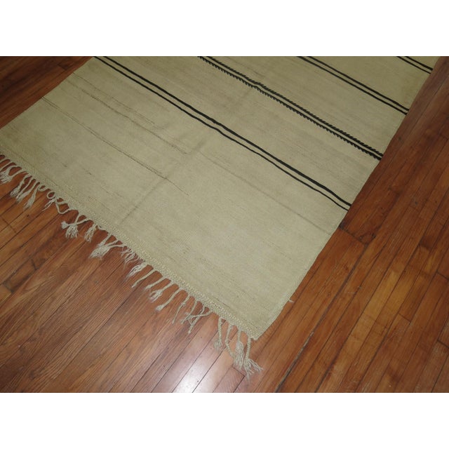 Textile Vintage Gallery Size Kilim - 4'10" x 13'9" For Sale - Image 7 of 8