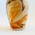 Nemadji Pottery Vase - Orange and Brown Swirls For Sale - Image 4 of 7