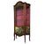 Antique Early 20th Century French Painted Mahogany Display Cabinet For Sale - Image 4 of 13