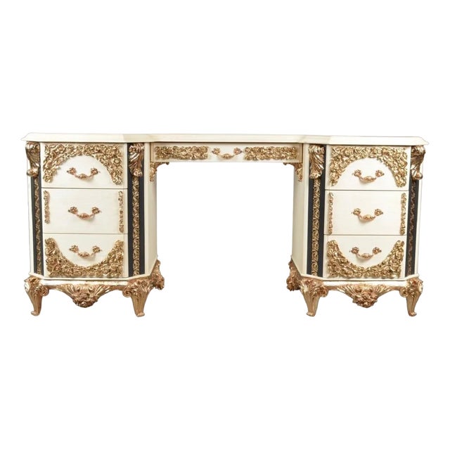 Rococo Vidal Grau Dressing Table, 1970s For Sale