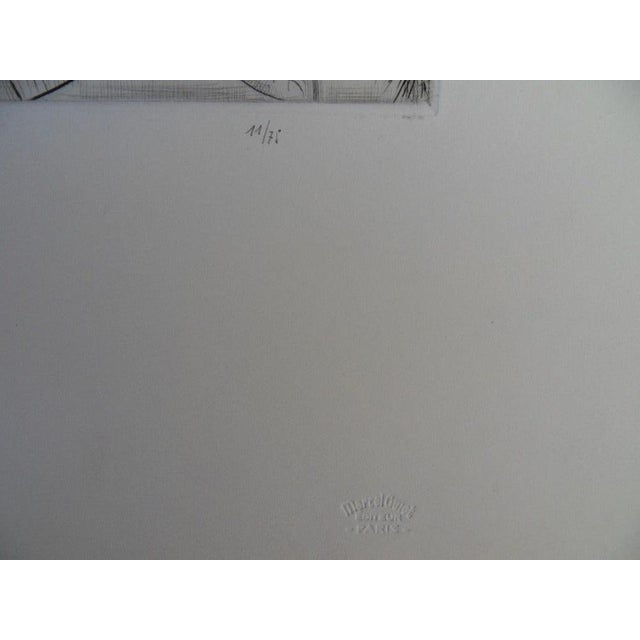 Mily Possoz, Les enfants et le perroquet, Etching For Sale - Image 6 of 8