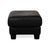 Animal Skin Leather DS-17 Stool in Black from de Sede For Sale - Image 7 of 9