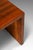 Substantial Handmade Minimalist MCM Custom-Made Studio / Gallery Bench in Walnut, Usa, C. 1980s For Sale - Image 12 of 18