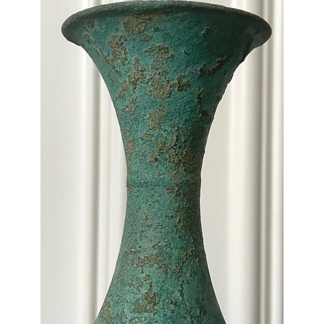 Korean Bronze Bottle Goryeo Dynasty For Sale - Image 4 of 17