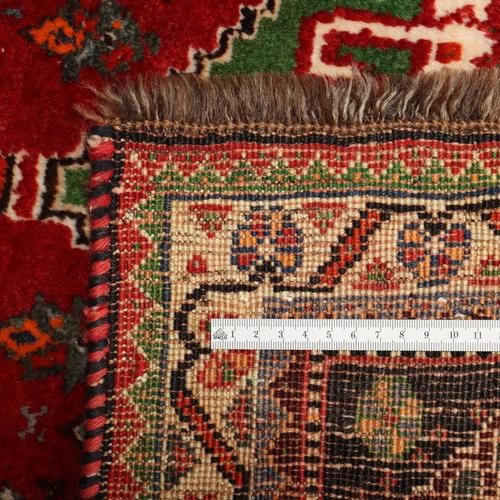 Red Shiraz Rug in Wool For Sale - Image 8 of 9