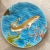 This is a wonderful example of Shutz Cilli manufacture in the late 19Th, century. This Faience Marine Life Plater by...
