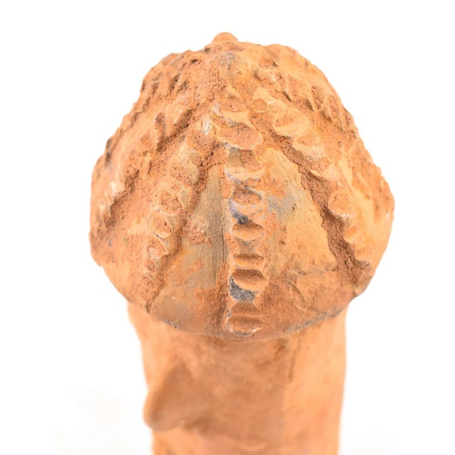 Sculpture Materials Early 20th Century Nok Or Sokoto Djenne Terracotta Clay Sculpture Nigeria For Sale - Image 7 of 7