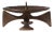 Vintage Brutalist Bronze Candleholder, 1960s For Sale