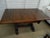 1920s Extendable Refectory Table and Chairs in Oak, 1920s, Set of 5 For Sale - Image 5 of 18
