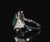 GIA certified 3.98CTS diamond and emerald solid 18K white gold ring. This elegant cocktail ring features a GIA certified...